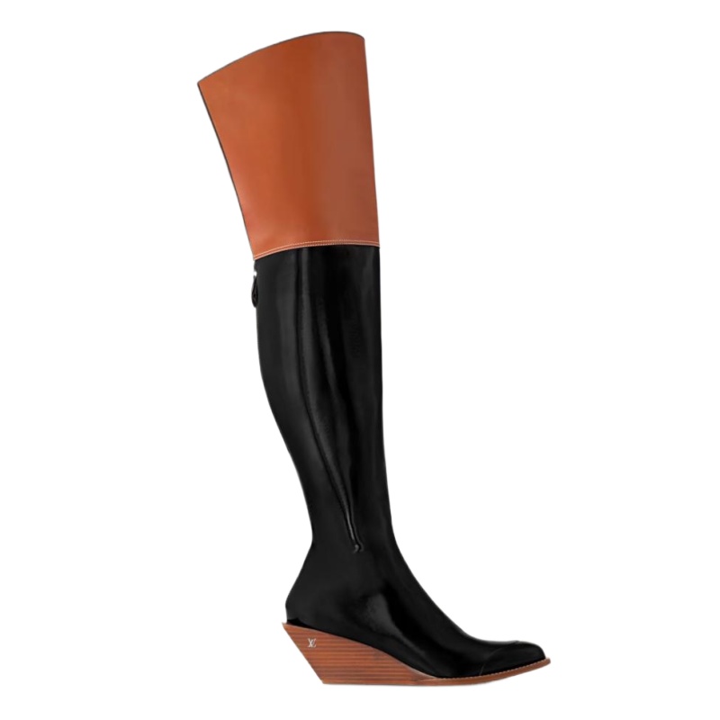 Louis Vuitton Edge Wedge Knee Boot - Image 2